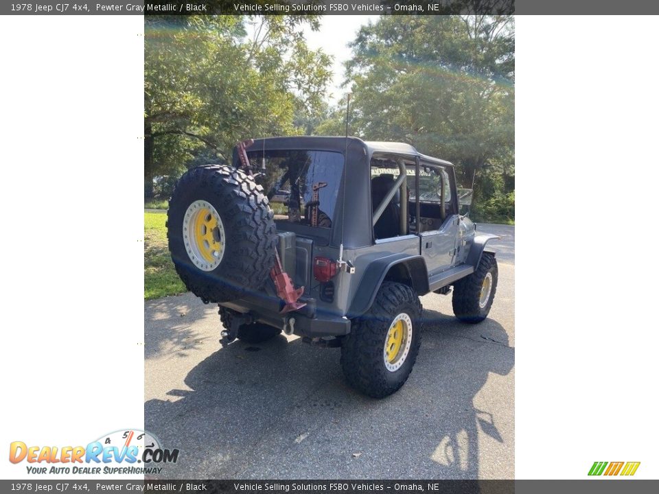 Pewter Gray Metallic 1978 Jeep CJ7 4x4 Photo #9