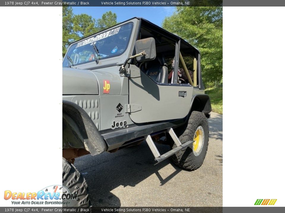 Pewter Gray Metallic 1978 Jeep CJ7 4x4 Photo #10