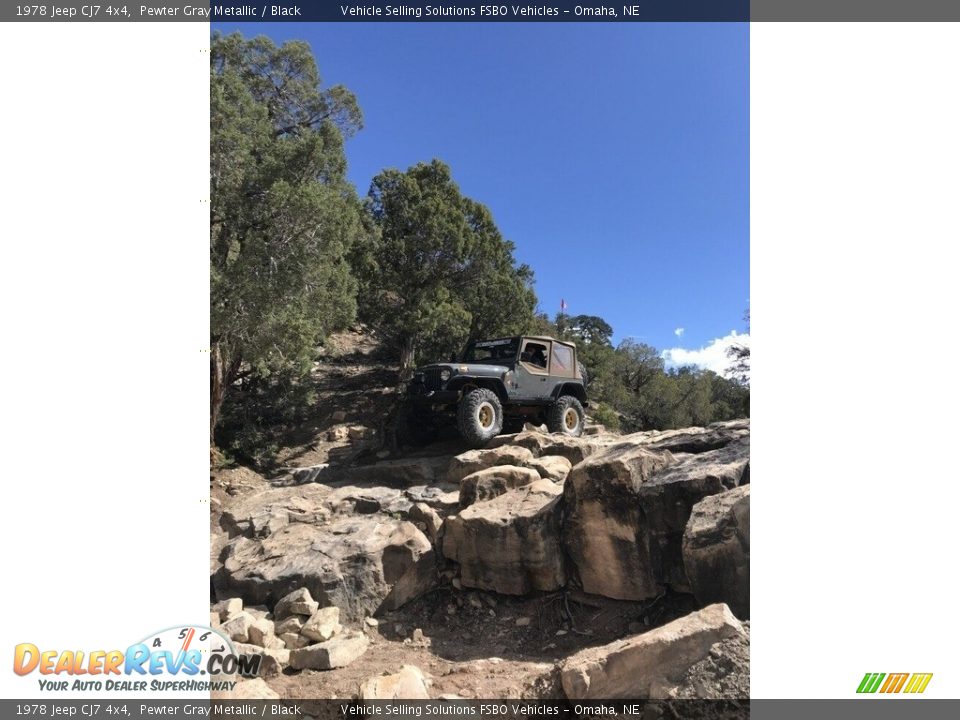 Pewter Gray Metallic 1978 Jeep CJ7 4x4 Photo #11