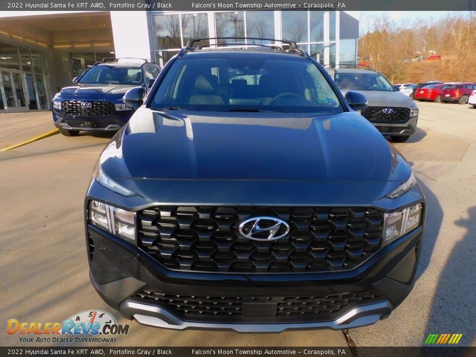 2022 Hyundai Santa Fe XRT AWD Portofino Gray / Black Photo #8