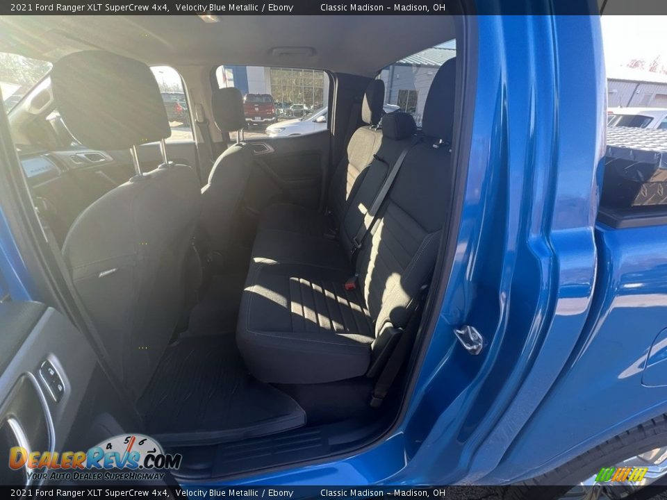 2021 Ford Ranger XLT SuperCrew 4x4 Velocity Blue Metallic / Ebony Photo #13