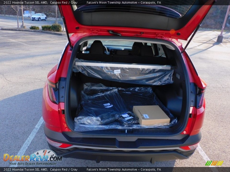 2022 Hyundai Tucson SEL AWD Calypso Red / Gray Photo #4