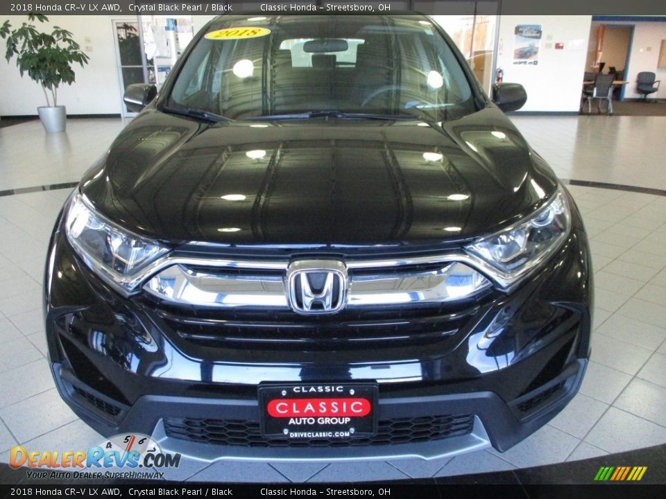 2018 Honda CR-V LX AWD Crystal Black Pearl / Black Photo #2