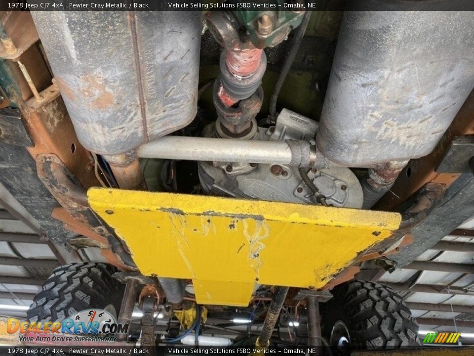 Undercarriage of 1978 Jeep CJ7 4x4 Photo #30