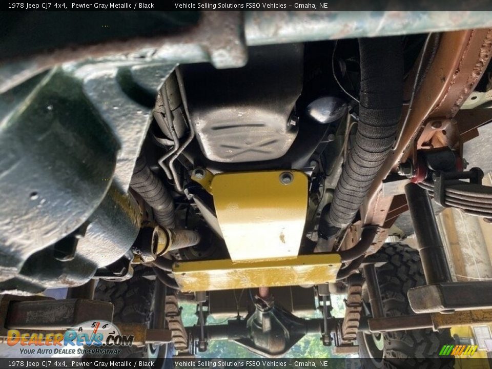 Undercarriage of 1978 Jeep CJ7 4x4 Photo #31
