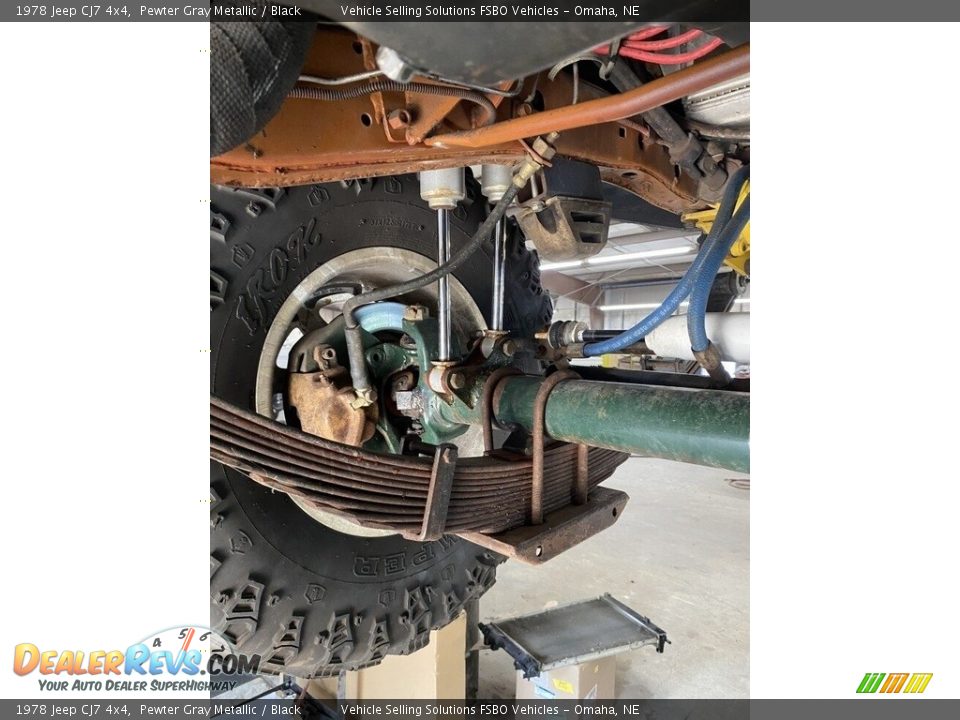 Undercarriage of 1978 Jeep CJ7 4x4 Photo #32