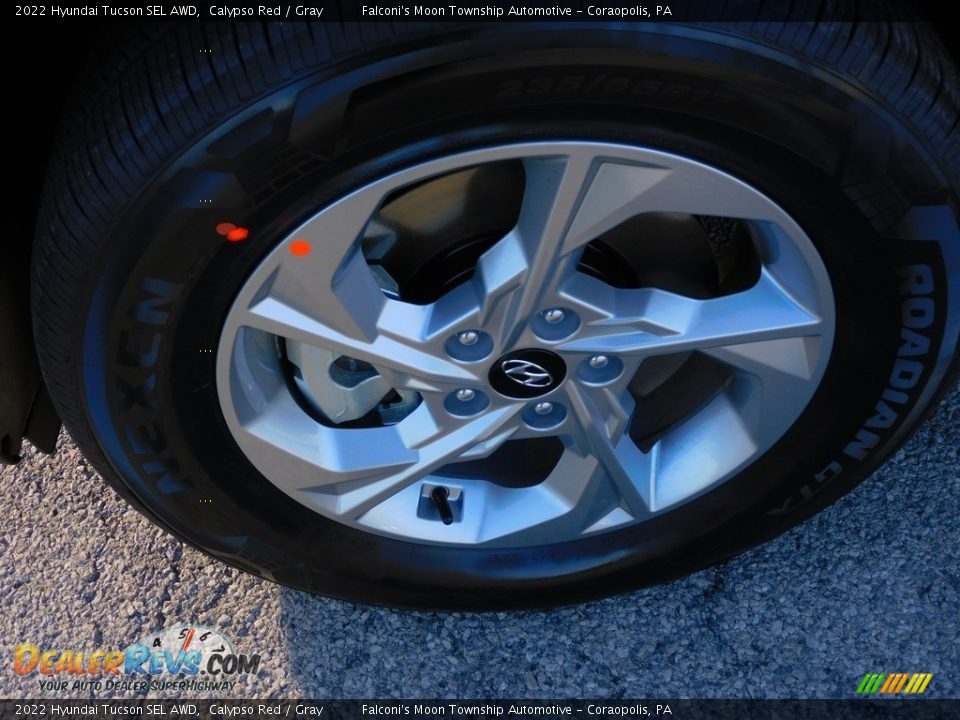 2022 Hyundai Tucson SEL AWD Calypso Red / Gray Photo #10