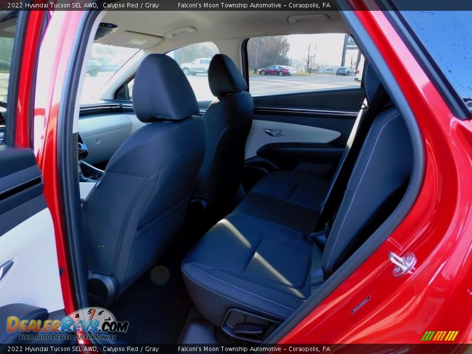 2022 Hyundai Tucson SEL AWD Calypso Red / Gray Photo #12