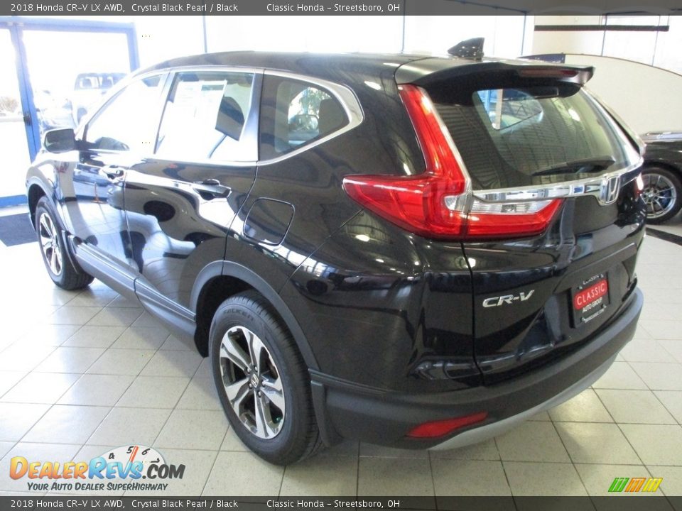 2018 Honda CR-V LX AWD Crystal Black Pearl / Black Photo #9