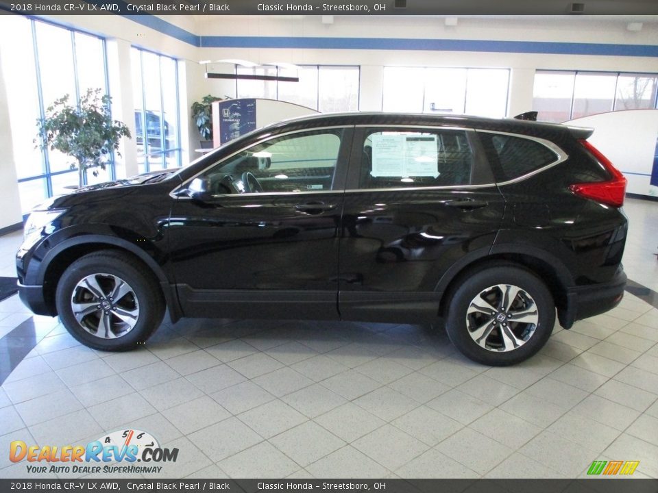 2018 Honda CR-V LX AWD Crystal Black Pearl / Black Photo #10