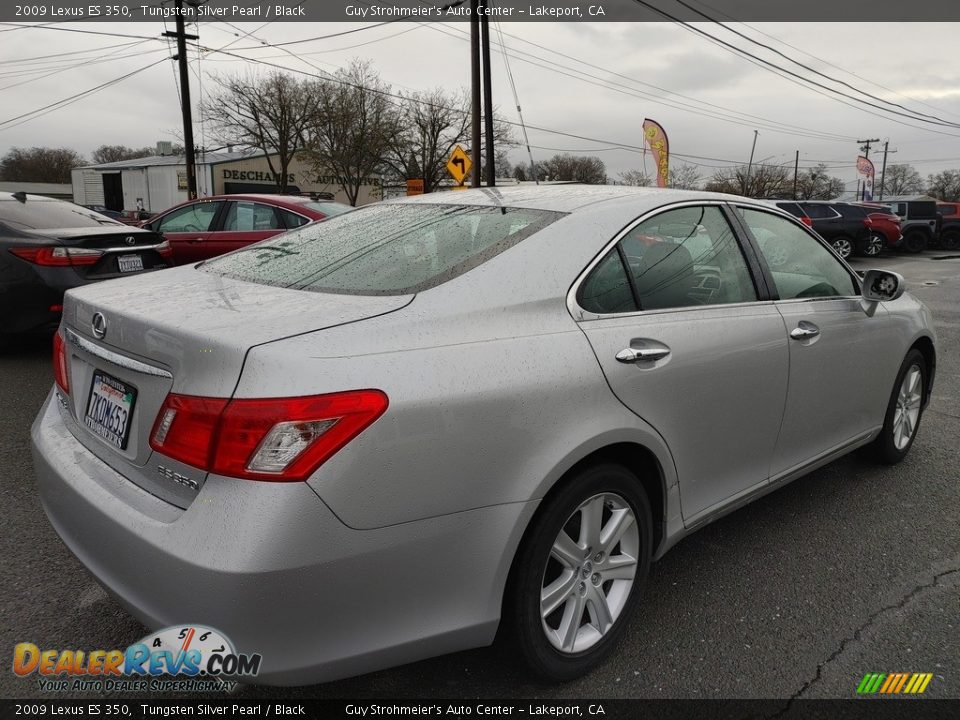 2009 Lexus ES 350 Tungsten Silver Pearl / Black Photo #7