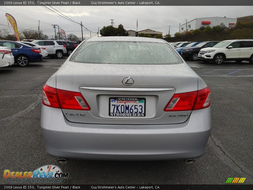 2009 Lexus ES 350 Tungsten Silver Pearl / Black Photo #8