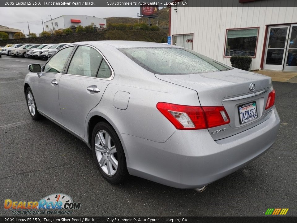 2009 Lexus ES 350 Tungsten Silver Pearl / Black Photo #9