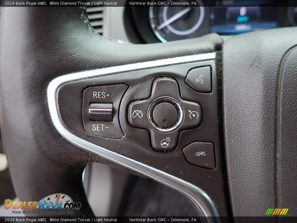 2014 Buick Regal AWD Steering Wheel Photo #21