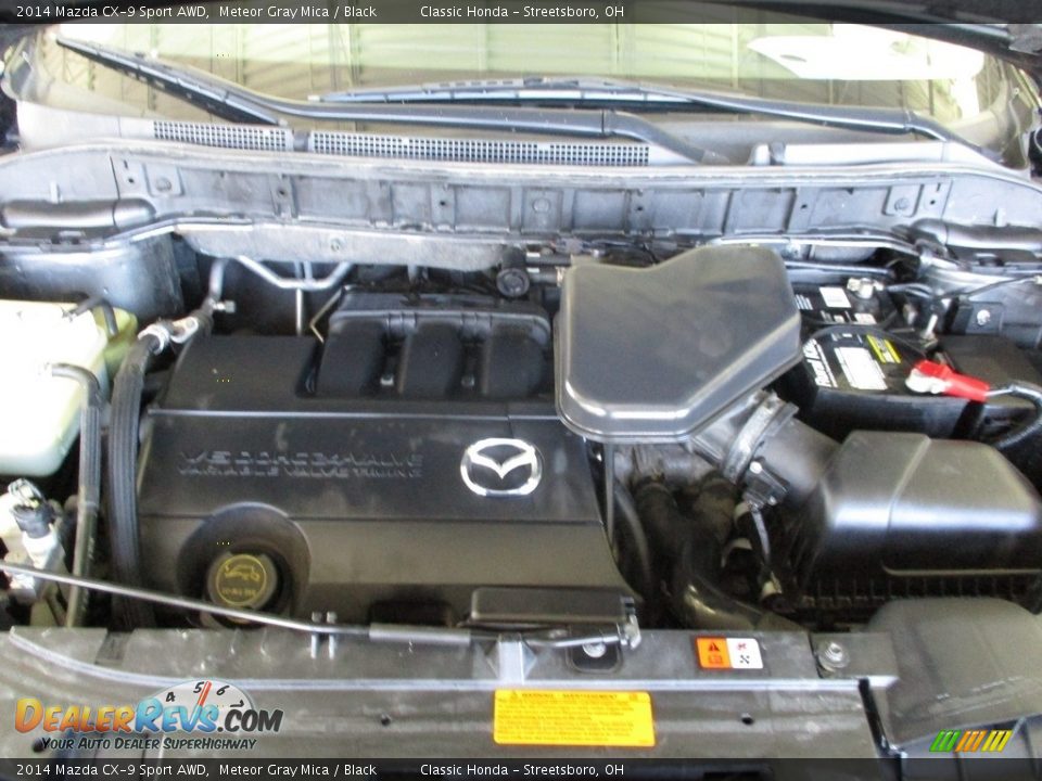 2014 Mazda CX-9 Sport AWD Meteor Gray Mica / Black Photo #13