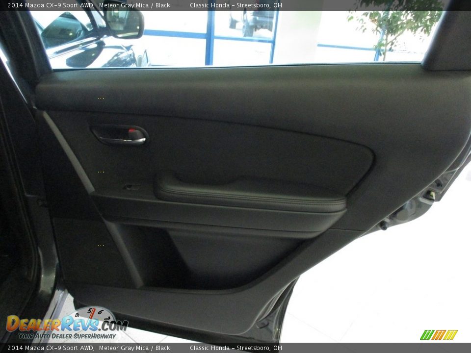 2014 Mazda CX-9 Sport AWD Meteor Gray Mica / Black Photo #17