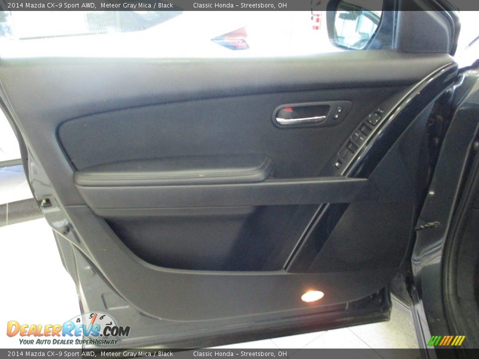 2014 Mazda CX-9 Sport AWD Meteor Gray Mica / Black Photo #27