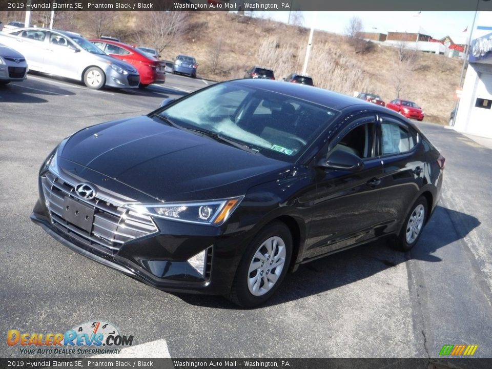 2019 Hyundai Elantra SE Phantom Black / Black Photo #6