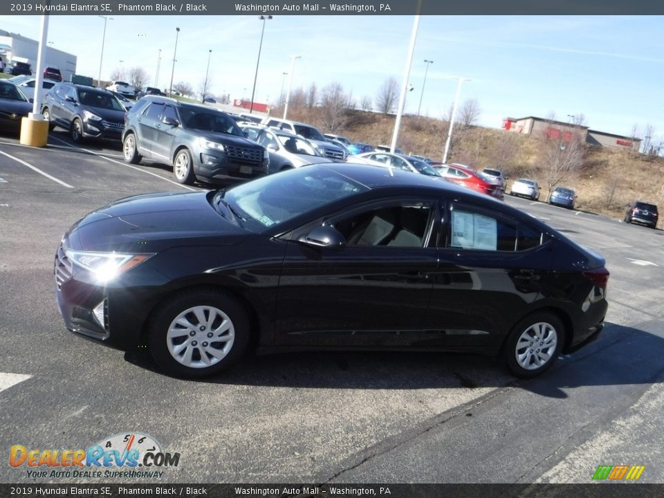 2019 Hyundai Elantra SE Phantom Black / Black Photo #7