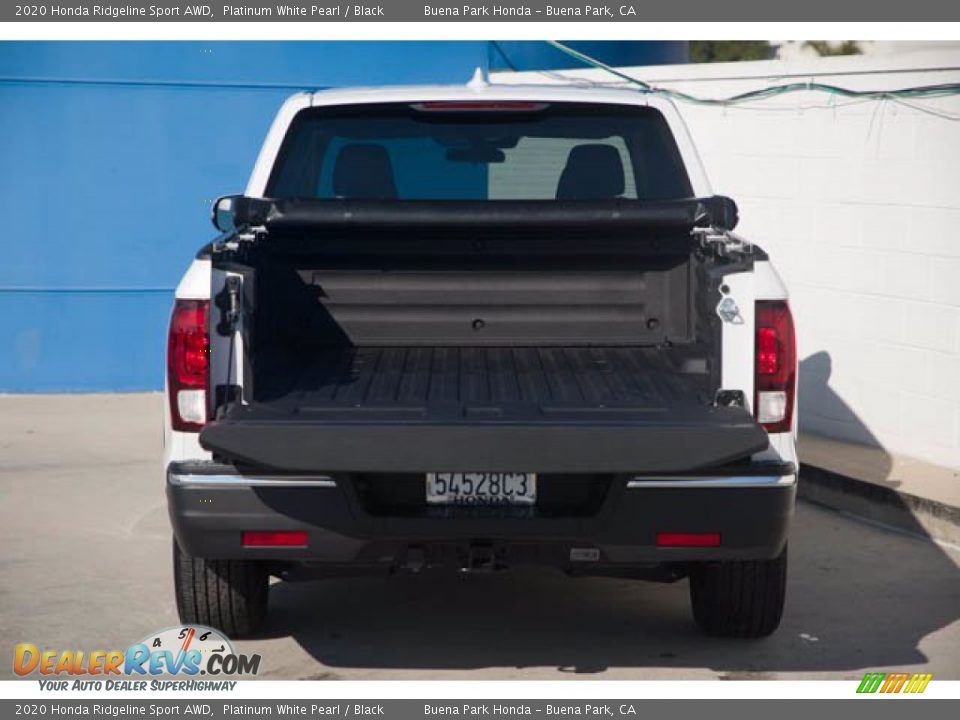 2020 Honda Ridgeline Sport AWD Platinum White Pearl / Black Photo #10