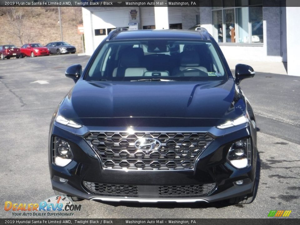 2019 Hyundai Santa Fe Limited AWD Twilight Black / Black Photo #4