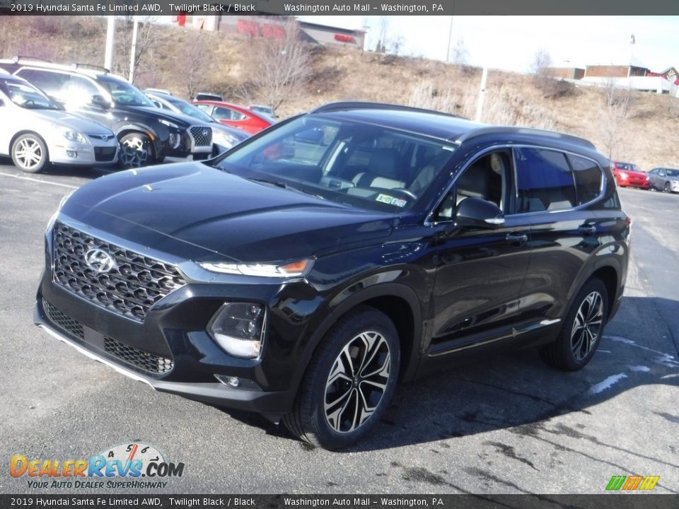 2019 Hyundai Santa Fe Limited AWD Twilight Black / Black Photo #5