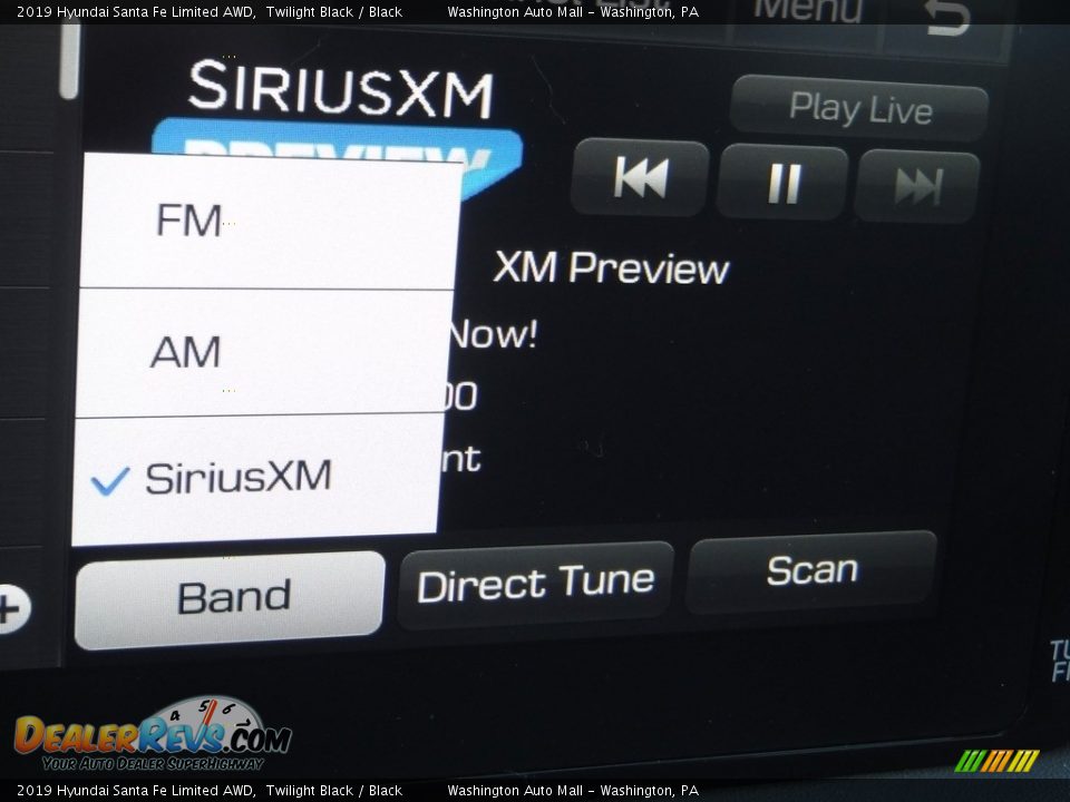 2019 Hyundai Santa Fe Limited AWD Twilight Black / Black Photo #25
