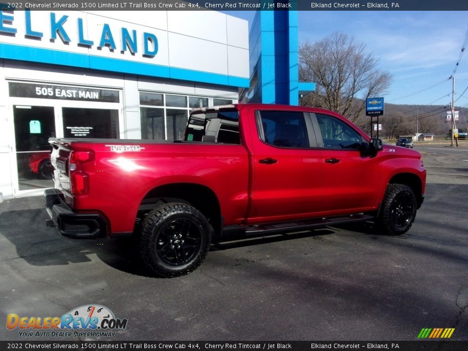 2022 Chevrolet Silverado 1500 Limited LT Trail Boss Crew Cab 4x4 Cherry Red Tintcoat / Jet Black Photo #3