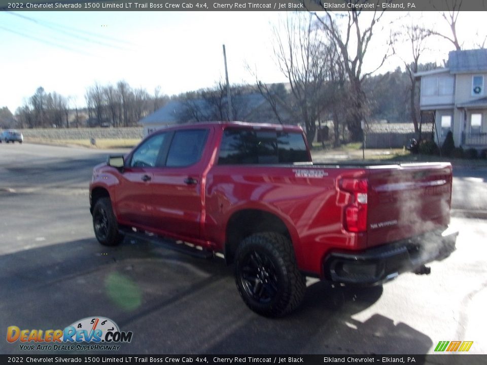 2022 Chevrolet Silverado 1500 Limited LT Trail Boss Crew Cab 4x4 Cherry Red Tintcoat / Jet Black Photo #5