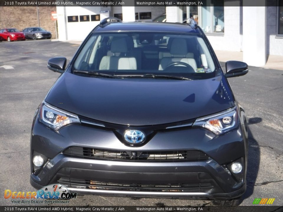 2018 Toyota RAV4 Limited AWD Hybrid Magnetic Gray Metallic / Ash Photo #5