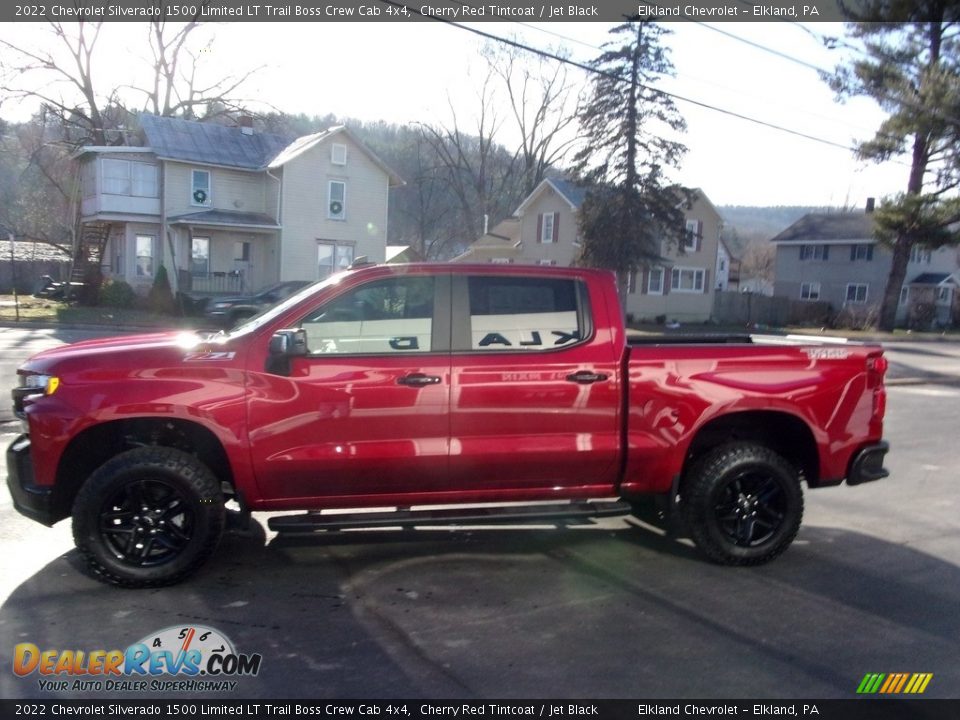 2022 Chevrolet Silverado 1500 Limited LT Trail Boss Crew Cab 4x4 Cherry Red Tintcoat / Jet Black Photo #6