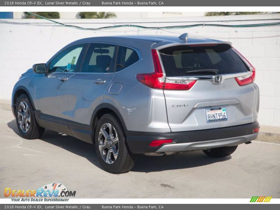 2018 Honda CR-V EX Lunar Silver Metallic / Gray Photo #2