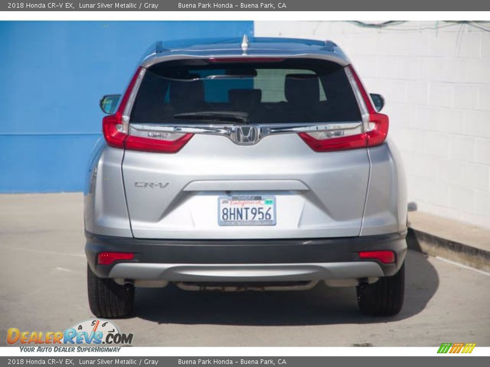 2018 Honda CR-V EX Lunar Silver Metallic / Gray Photo #9