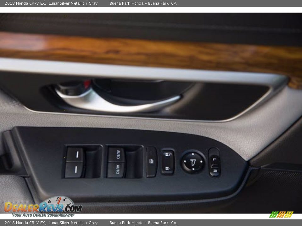 2018 Honda CR-V EX Lunar Silver Metallic / Gray Photo #29
