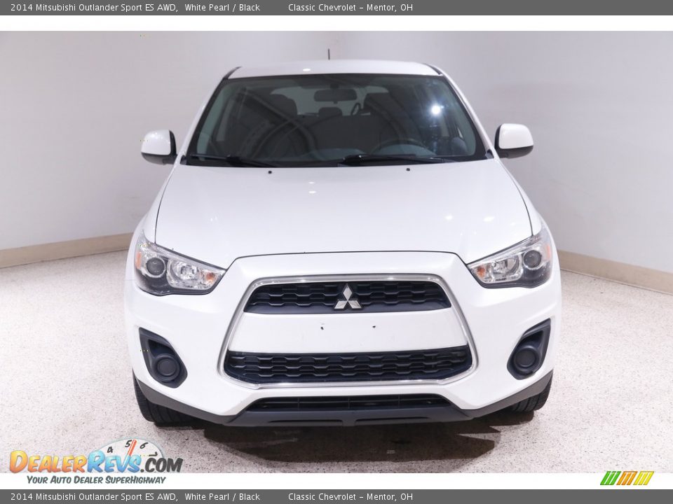 White Pearl 2014 Mitsubishi Outlander Sport ES AWD Photo #2