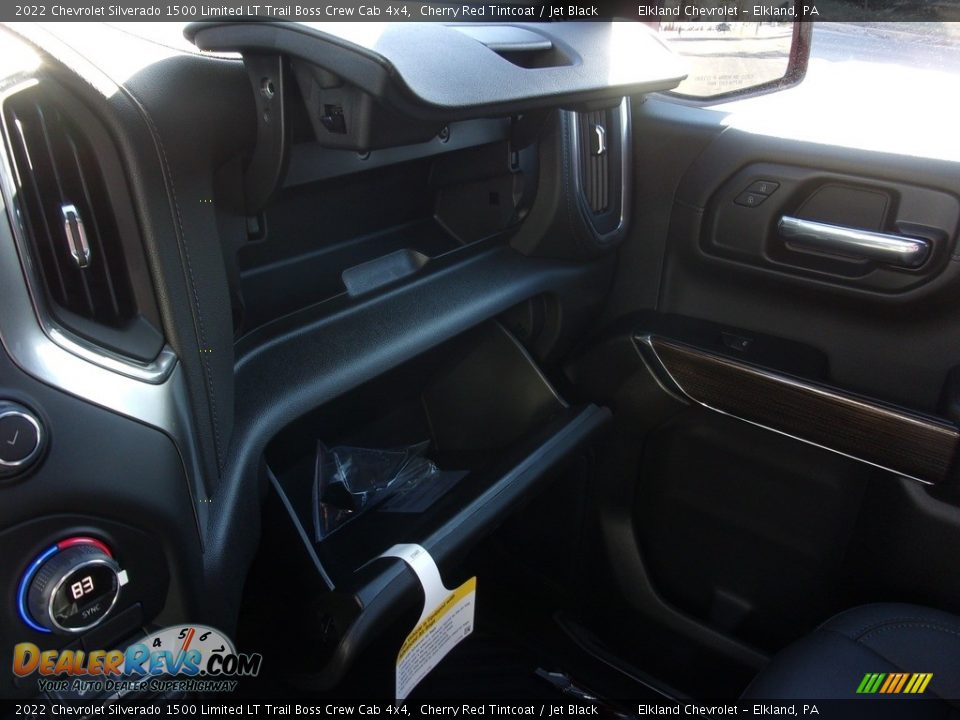 2022 Chevrolet Silverado 1500 Limited LT Trail Boss Crew Cab 4x4 Cherry Red Tintcoat / Jet Black Photo #36
