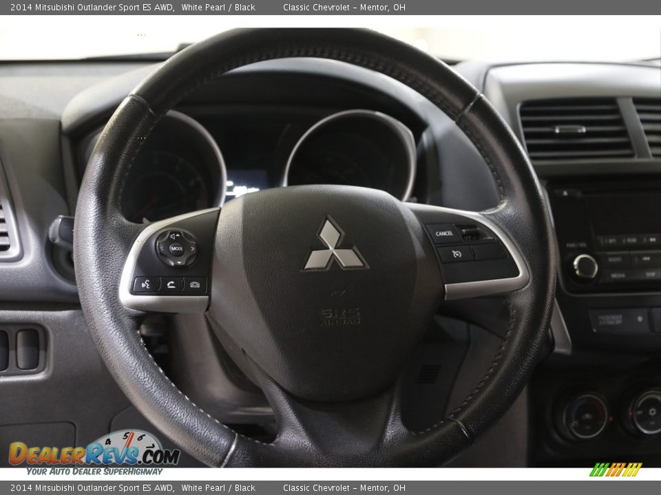 2014 Mitsubishi Outlander Sport ES AWD Steering Wheel Photo #7