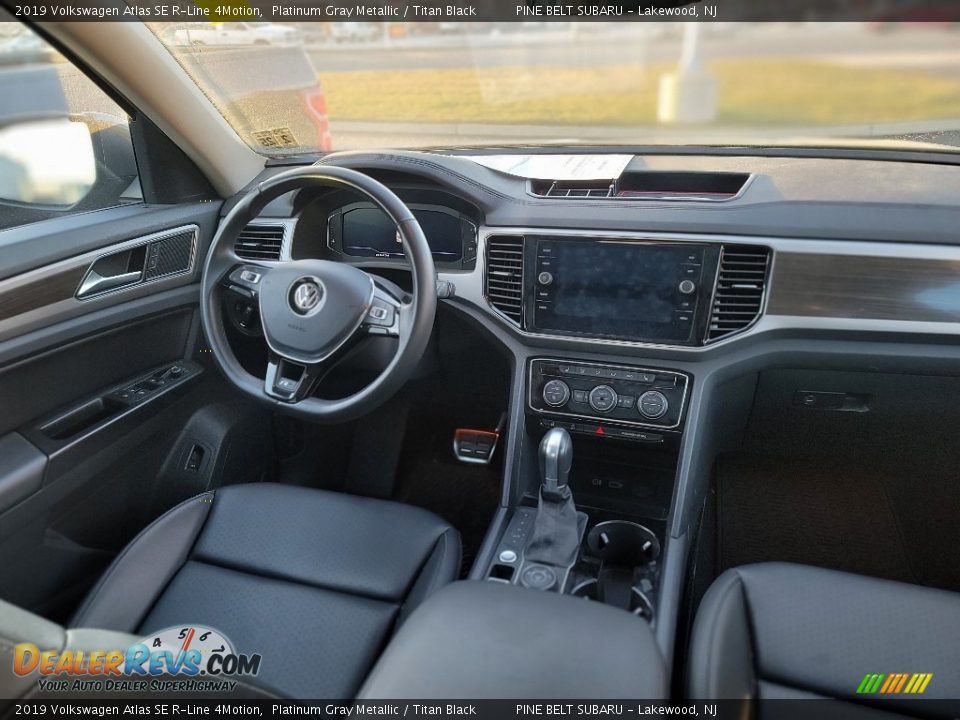 2019 Volkswagen Atlas SE R-Line 4Motion Platinum Gray Metallic / Titan Black Photo #3