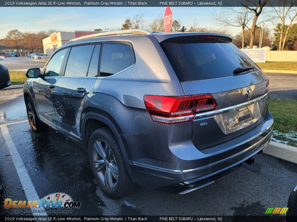 2019 Volkswagen Atlas SE R-Line 4Motion Platinum Gray Metallic / Titan Black Photo #4