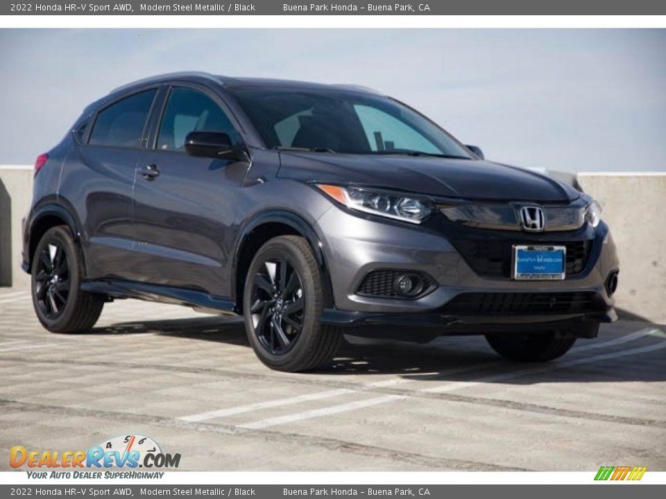 2022 Honda HR-V Sport AWD Modern Steel Metallic / Black Photo #1