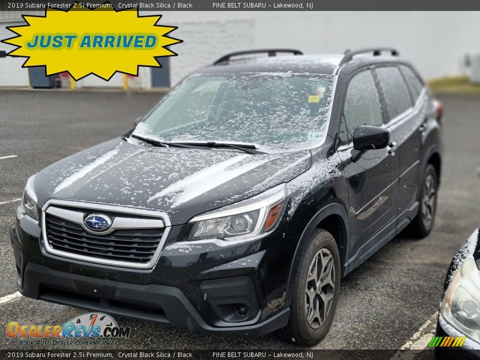 2019 Subaru Forester 2.5i Premium Crystal Black Silica / Black Photo #1