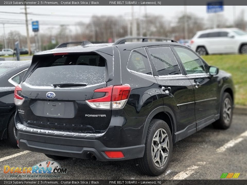 2019 Subaru Forester 2.5i Premium Crystal Black Silica / Black Photo #3