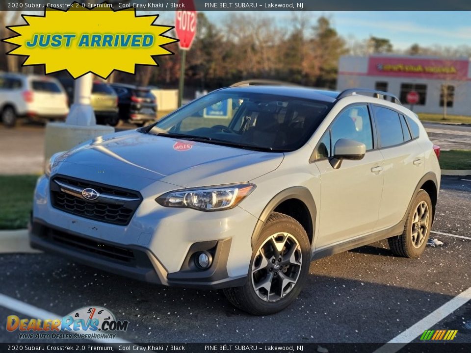 2020 Subaru Crosstrek 2.0 Premium Cool Gray Khaki / Black Photo #1