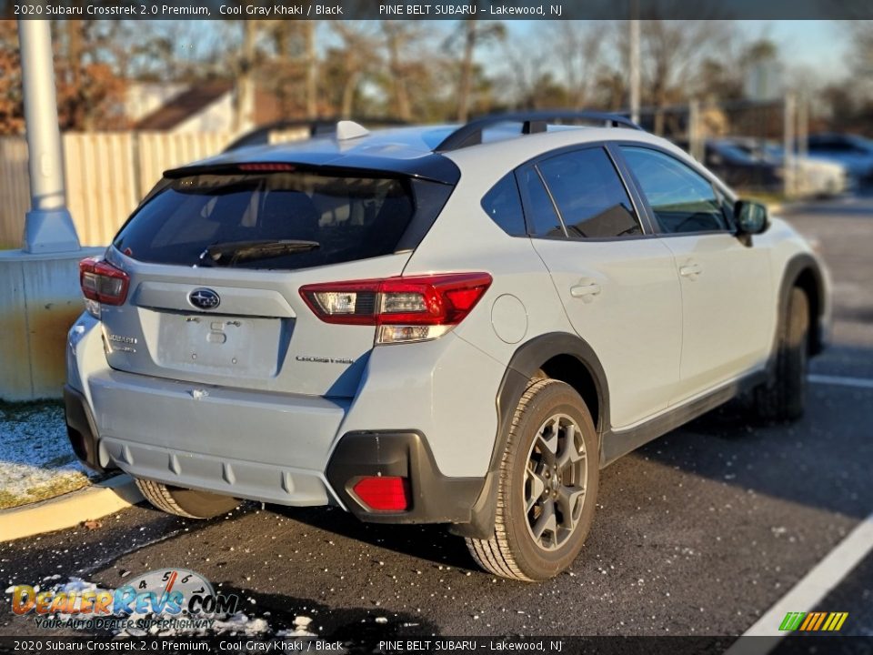 2020 Subaru Crosstrek 2.0 Premium Cool Gray Khaki / Black Photo #4