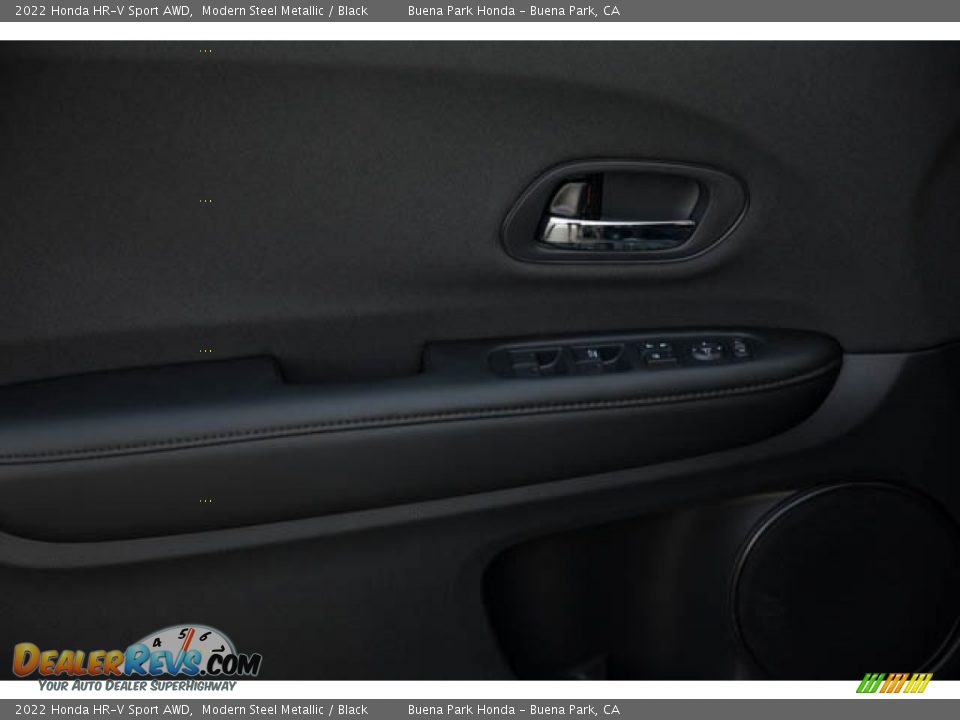 2022 Honda HR-V Sport AWD Modern Steel Metallic / Black Photo #29