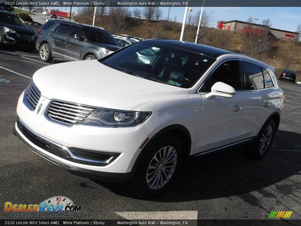 2016 Lincoln MKX Select AWD White Platinum / Ebony Photo #6