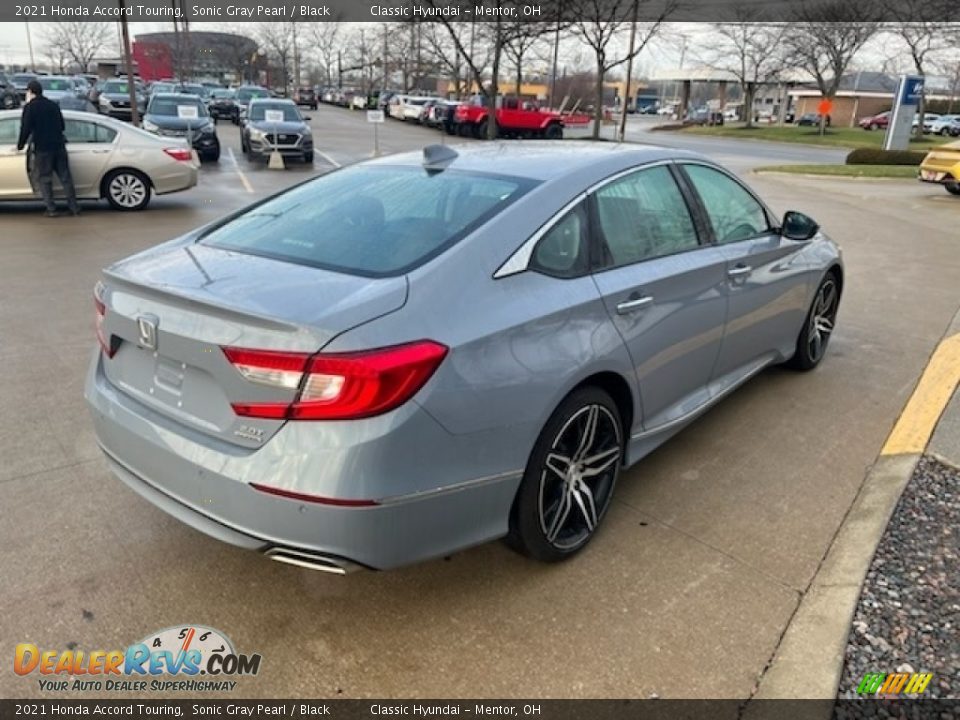 2021 Honda Accord Touring Sonic Gray Pearl / Black Photo #2