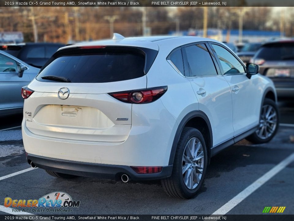 2019 Mazda CX-5 Grand Touring AWD Snowflake White Pearl Mica / Black Photo #3