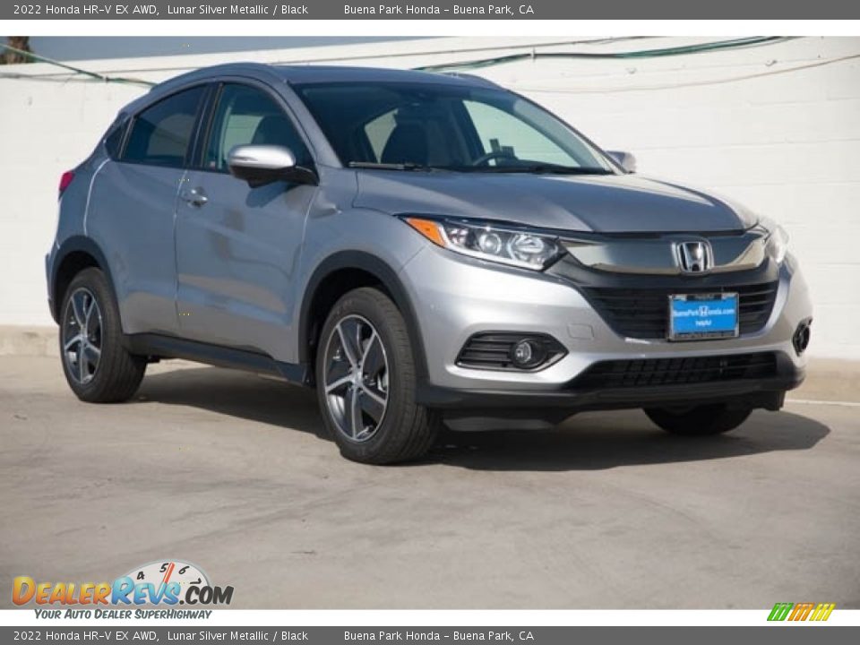 2022 Honda HR-V EX AWD Lunar Silver Metallic / Black Photo #1