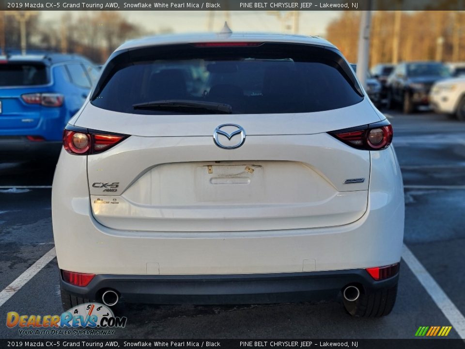 2019 Mazda CX-5 Grand Touring AWD Snowflake White Pearl Mica / Black Photo #4